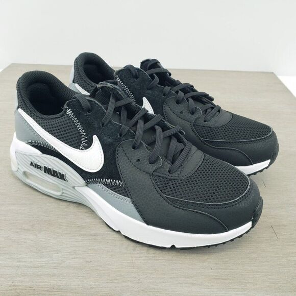 Nike Air Max Excee FN7301-001 Men's Size 8 Black Cool Gray White EUC - Picture 5 of 12
